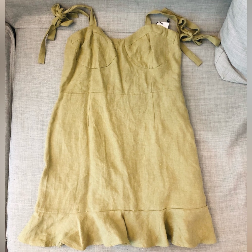 New! Audrey Linen Dress